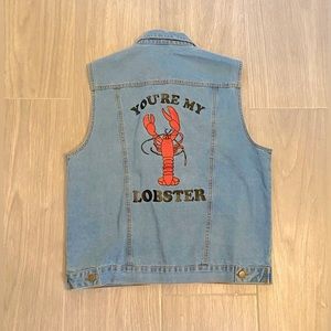 FRIENDS Denim Lobster Vest
